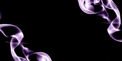 Swirling fog lit with purple and black  background texture. color smoke abstract wallpaper, aesthetic background design. photo