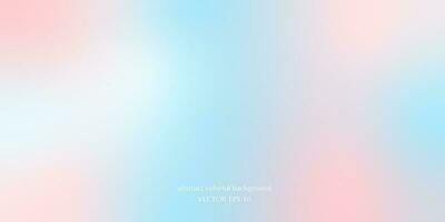 Vector abstract colorful background blurred gradient pastel colors palette for wallpaper. Soft gradient in peach, nude and pink