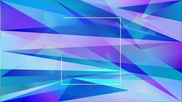 Abstract Gradient Bright Geometric Background with Space for Text. vector