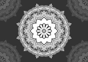 Mandala vector illustration element. Floral ornament background. Vector eps 10.