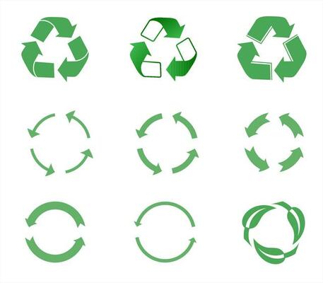 Recycle icon image, symbol, Stock Photos  Vectors