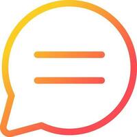 Buyer-to-seller chat pixel perfect gradient linear ui icon. Real-time communication. Live conversation. Line color user interface symbol. Modern style pictogram. Vector isolated outline illustration