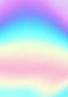 Multicolored bright background with iridescent tints of color. Holographic effect, color gradient transitions.1 vector