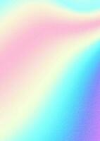 Multicolored bright background with iridescent tints of color. Holographic effect, color gradient transitions.1 vector