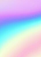 Multicolored bright background with iridescent tints of color. Holographic effect, color gradient transitions.1 vector