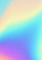 Multicolored bright background with iridescent tints of color. Holographic effect, color gradient transitions.1 vector