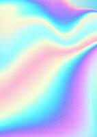 Multicolored bright background with iridescent tints of color. Holographic effect, color gradient transitions.1 vector