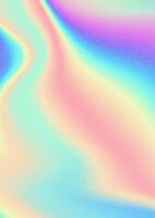 Multicolored bright background with iridescent tints of color. Holographic effect, color gradient transitions.1 vector