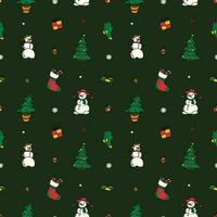 new year drawings icons, large set of festive clip-art graphics. Christmas design elements. vector