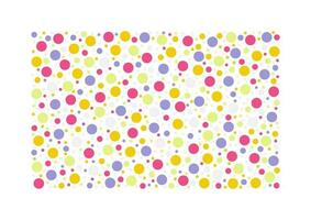 Colorful circles and dots. Chaotic pattern circles. vector
