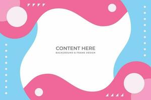 frame background graphic design template, Vector illustration