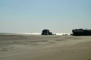 SPO Sankt Peter Ording a health resort on the German North Sea coast photo