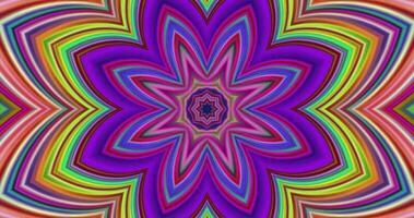 Kaleidoscope Animation, Abstract Gradient Motion Graphic.Geometric Background Movie.Colorful Gradient Animation video