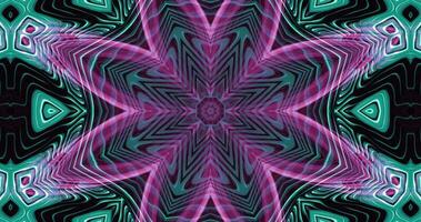 Kaleidoscope Animation, Abstract Gradient Motion Graphic.Geometric Background Movie.Colorful Gradient Animation video