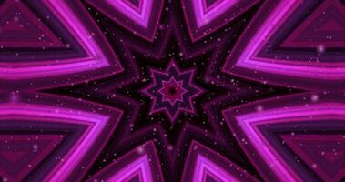 Kaleidoscope Animation, Abstract Gradient Motion Graphic.Geometric Background Movie.Colorful Gradient Animation video