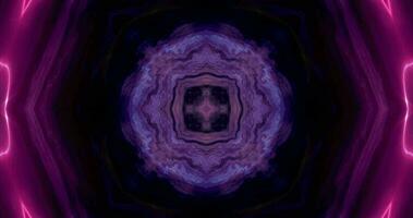 Kaleidoskop Animation, abstrakt Gradient Bewegung grafisch.geometrisch Hintergrund Film.bunt Gradient Animation video