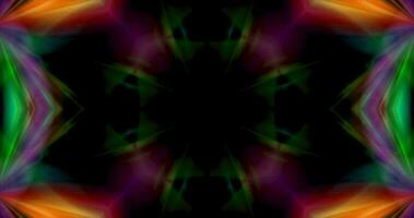 caleidoscópio animação, abstrato gradiente movimento gráfico.geométrico fundo filme.colorido gradiente animação video