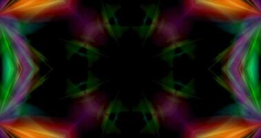 Kaleidoscope Animation, Abstract Gradient Motion Graphic.Geometric Background Movie.Colorful Gradient Animation video
