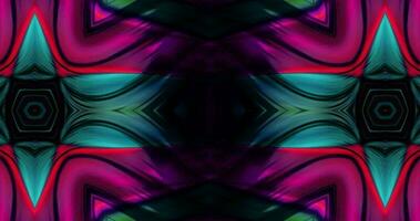 Kaleidoscope Animation, Abstract Gradient Motion Graphic.Geometric Background Movie.Colorful Gradient Animation video