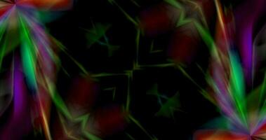 Kaleidoscope Animation, Abstract Gradient Motion Graphic.Geometric Background Movie.Colorful Gradient Animation video