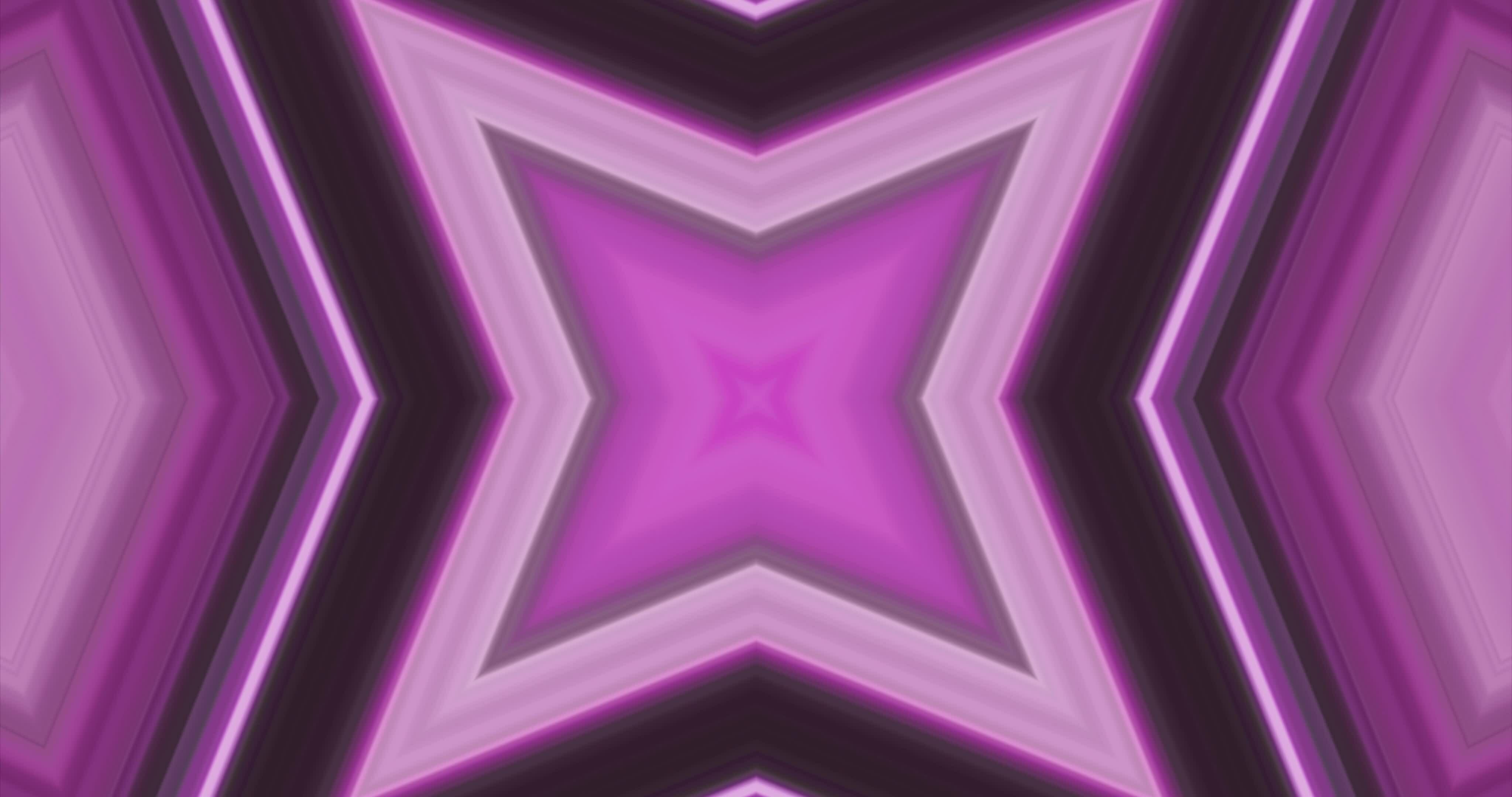 Kaleidoscope Animation, Abstract Gradient Motion Graphic.Geometric ...