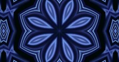 Kaleidoscope Animation, Abstract Gradient Motion Graphic.Geometric Background Movie.Colorful Gradient Animation video