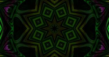 Kaleidoscope Animation, Abstract Gradient Motion Graphic.Geometric Background Movie.Colorful Gradient Animation video