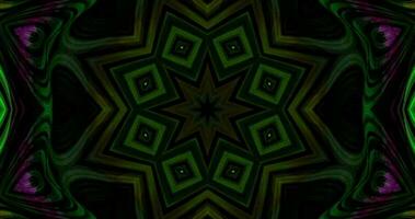 Kaleidoscope Animation, Abstract Gradient Motion Graphic.Geometric Background Movie.Colorful Gradient Animation video