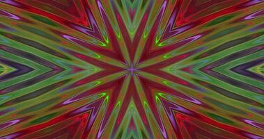 Kaleidoscope Animation, Abstract Gradient Motion Graphic.Geometric Background Movie.Colorful Gradient Animation video