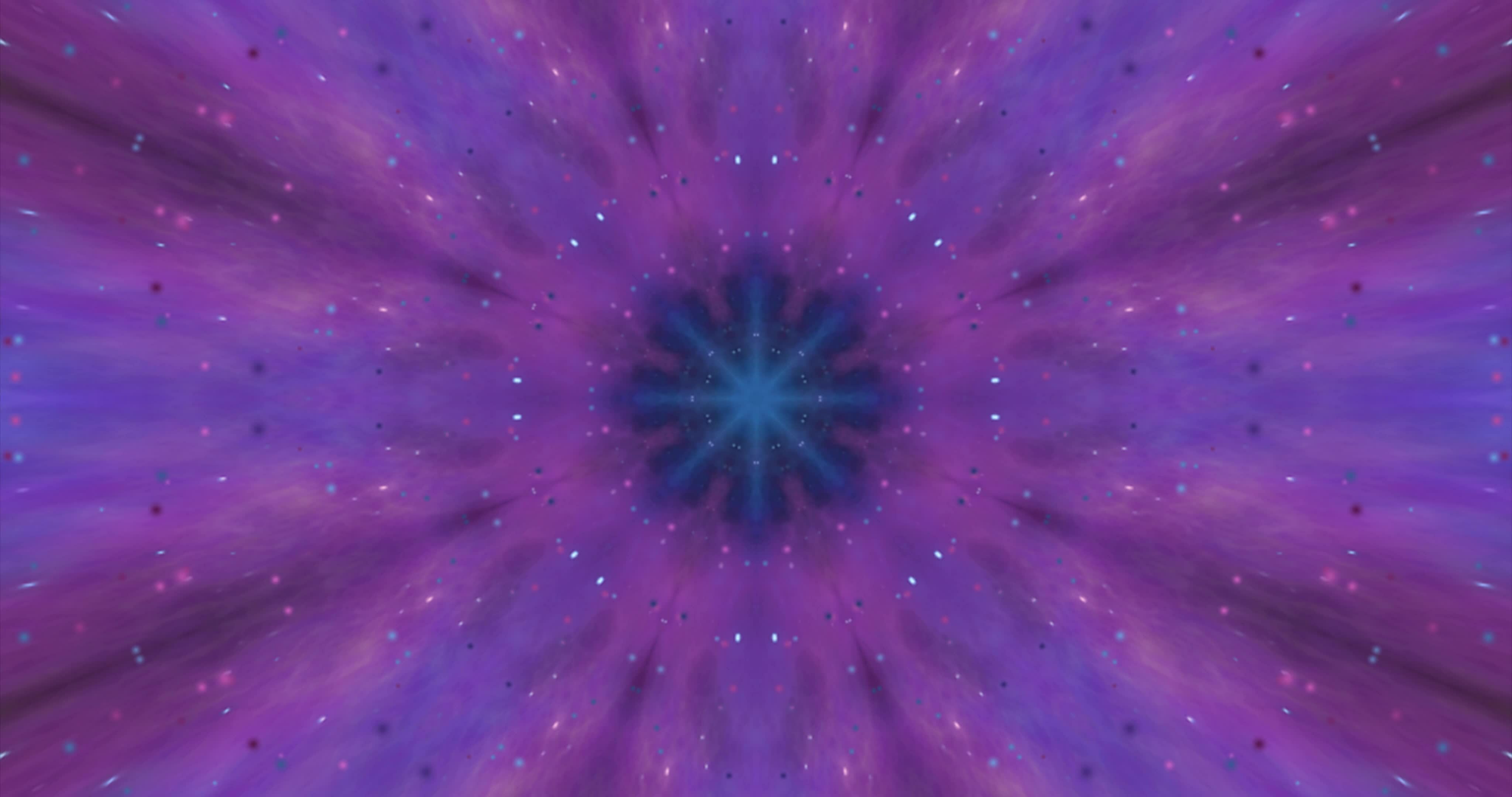 Kaleidoscope Animation, Abstract Gradient Motion Graphic.Geometric ...