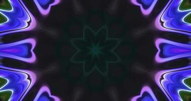 Kaleidoscope Animation, Abstract Gradient Motion Graphic.Geometric Background Movie.Colorful Gradient Animation video
