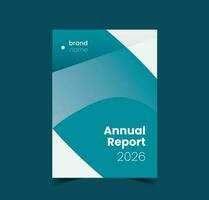 Corporate Book Cover Design template, Annual Report, Portfolio, brochure, leaflet design in a4 vector