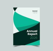 Corporate Book Cover Design template, Annual Report, Portfolio, brochure, leaflet design in a4 vector