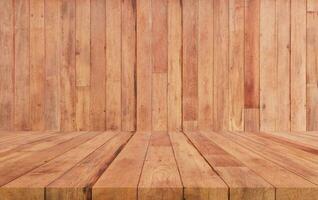 perspective board over wood background photo