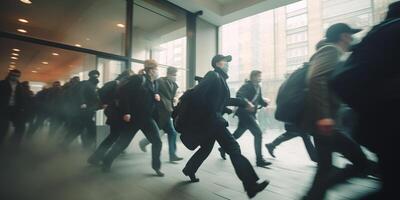 Panic on the Streets Bank Run Turns Violent photo