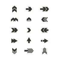 arrow set vector