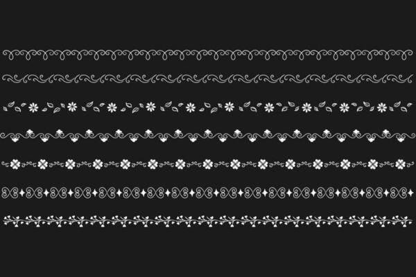 ornament border in vector