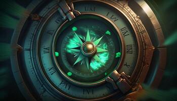 The Alien Compass A Mysterious Guide to Another World, Time or Dimension photo