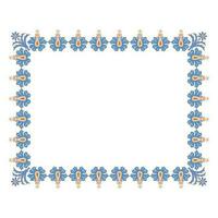 classic ornate frame for invitations, banners, and flyers vector