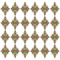 abstract background with classic floral ornament vector