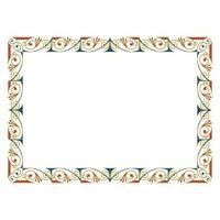 classic ornate frame for invitations, banners, and flyers vector