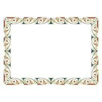 classic ornate frame for invitations, banners, and flyers vector