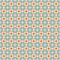 abstract background with classic floral ornament vector