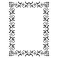 classic ornate frame for invitations, banners, and flyers vector
