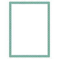 colorful frame with classic ornament suitable for invitation card, banner, greeting card, flyer. vector