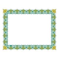 classic ornate frame for invitations, banners, and flyers vector