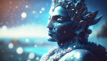 Varuna, Lord of the Waters and Skies A Divine Portrait photo