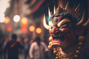 Vibrant Celebrations of Nepal Kathmandu's Jatra Festival photo