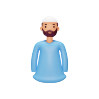 Arabic Man, 3D Model. png