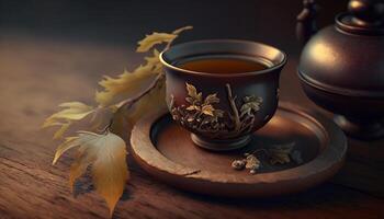 Exquisite Traditional Chinese Tea Set in Elegant Style photo